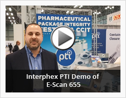 Interphex PTI Demo of E-Scan 655